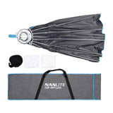 Nanlite Forza 500B II Bi-Color LED Monolight with 47-Inch Softbox Bundle