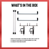 Nanlite PavoTube II 2' 15C RGB LED Tube Light (2-Light Kit) Bundle