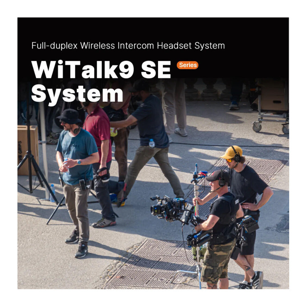 Saramonic WiTalk9 SE-3S 3-Person Full-Duplex Wireless Intercom System (2.4 GHz) (Open Box)