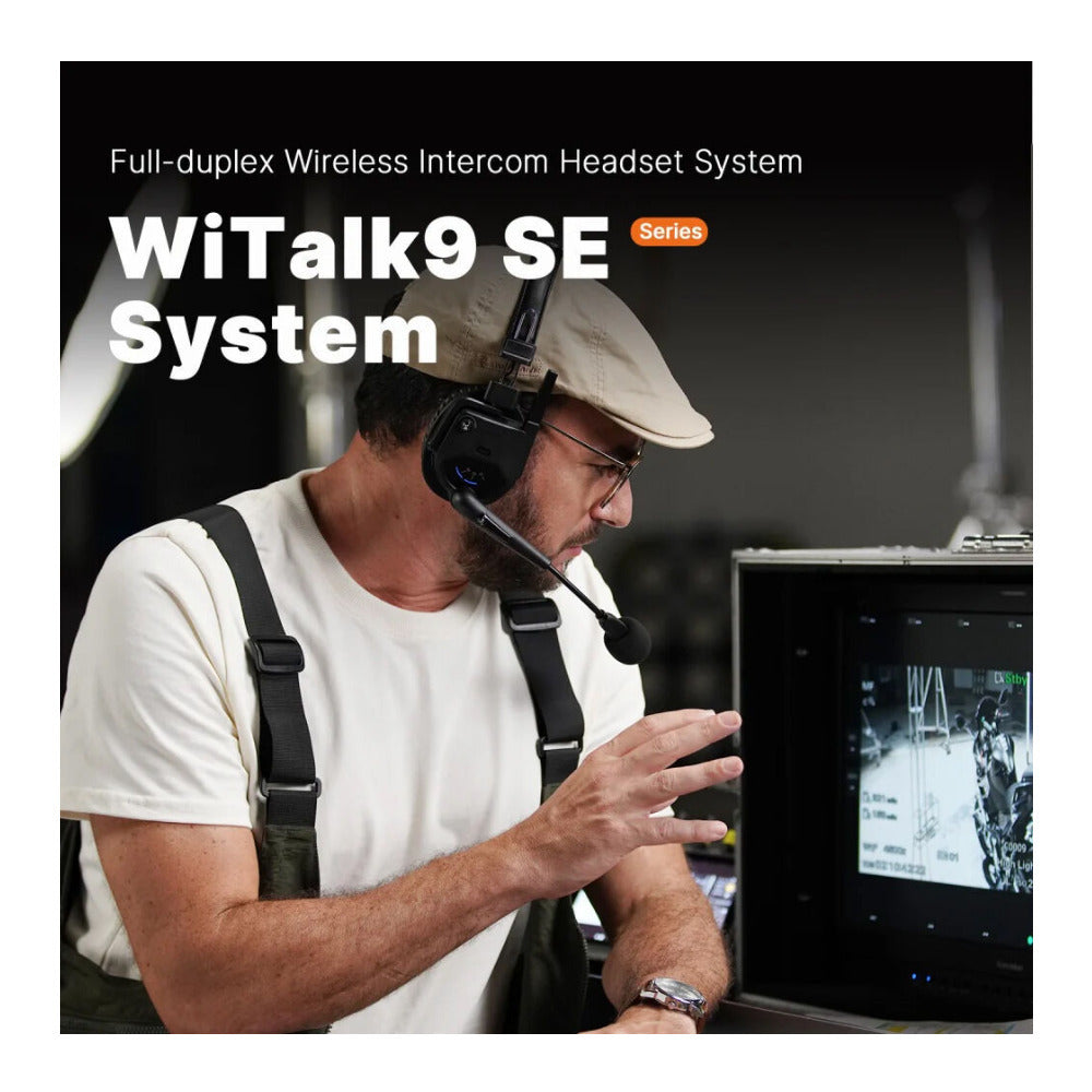 Saramonic WiTalk9 SE-3S 3-Person Full-Duplex Wireless Intercom System (2.4 GHz) (Open Box)