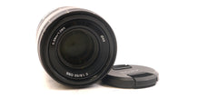 Sony E 50mm F1.8 OSS Prime Lens (Black) (Used)