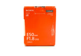 Sony E 50mm F1.8 OSS Prime Lens (Black) (Used)