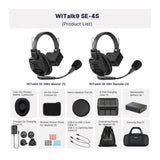 Saramonic WiTalk9 SE-4S 4-Person Full-Duplex Wireless Intercom System (2.4 GHz)