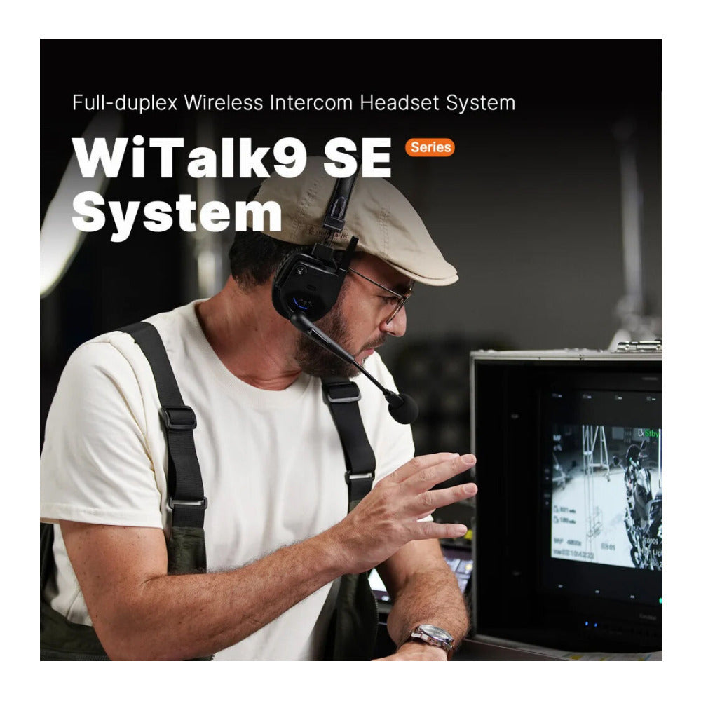 Saramonic WiTalk9 SE-4S 4-Person Full-Duplex Wireless Intercom System (2.4 GHz)