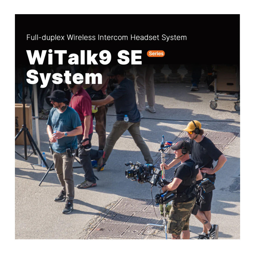 Saramonic WiTalk9 SE-3S 5-Person Full-Duplex Wireless Intercom System (2.4 GHz) (Open Box)