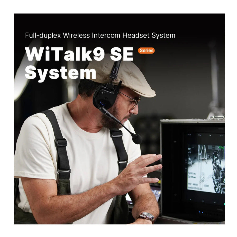 Saramonic WiTalk9 SE-3S 5-Person Full-Duplex Wireless Intercom System (2.4 GHz) (Open Box)