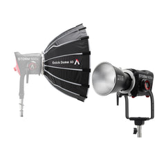 Aputure STORM 400x Tunable White LED Monolight (Gold Mount) with 24-Inch Softbox