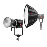 Aputure STORM 400x Tunable White LED Monolight (Gold Mount) with 35-Inch Softbox