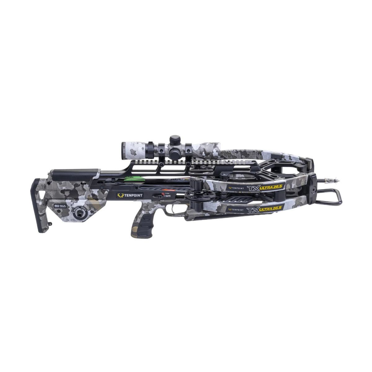 TenPoint TX Ultra 26.5 RM 100 410 FPS Forward Draw Crossbow with Twin-Riser Technology (Vektra)