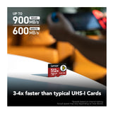 Lexar 512GB PLAY PRO microSDXC Express Memory Card