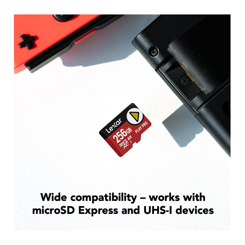 Lexar 256GB PLAY PRO microSDXC Express Memory Card