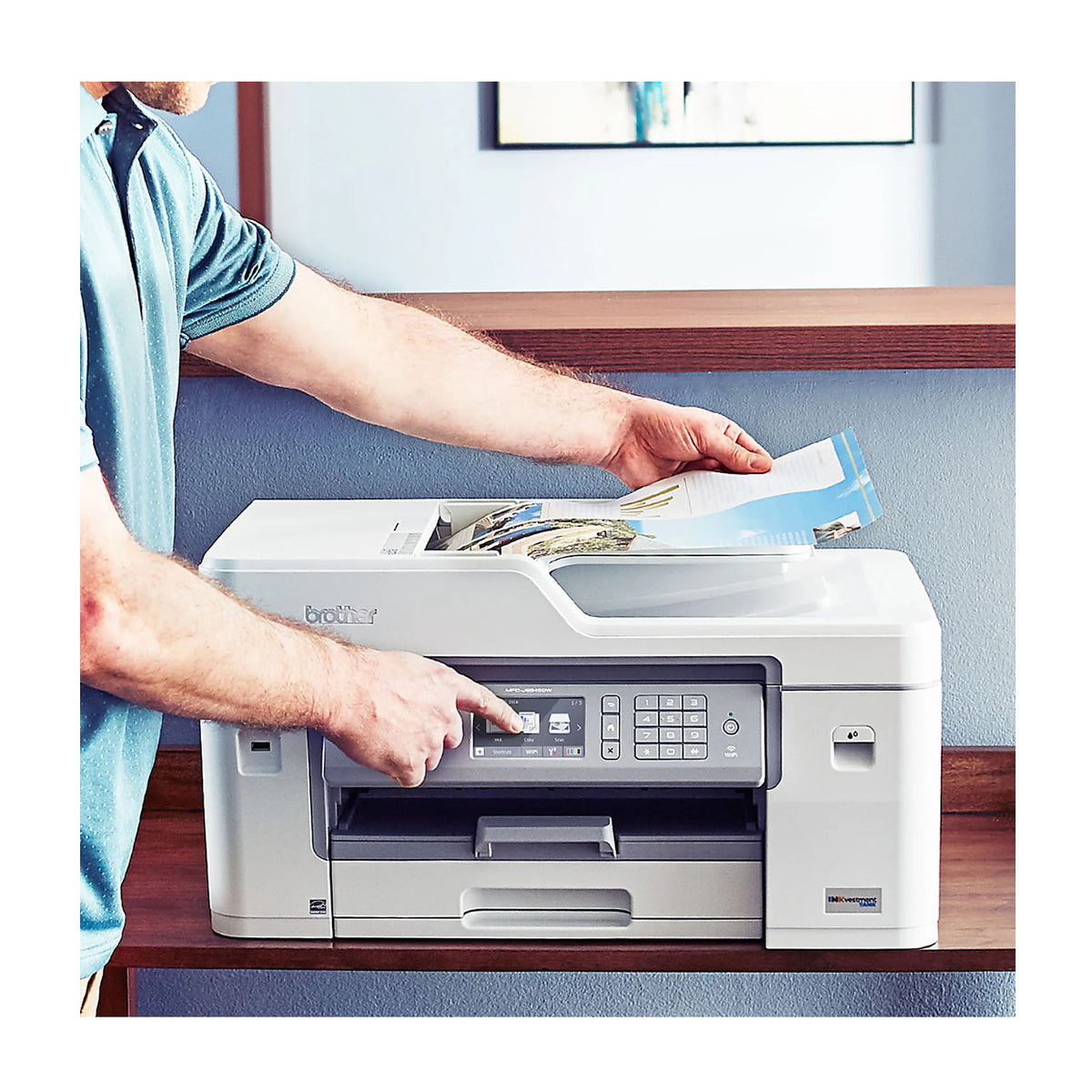 Brother MFC-J6545DW INKvestment Tank Color Inkjet All-in-One Printer w/ Wireless