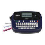 Brother P-Touch PT-45M Personal Handheld Label Maker Prints 1 or 2 Lines of Text
