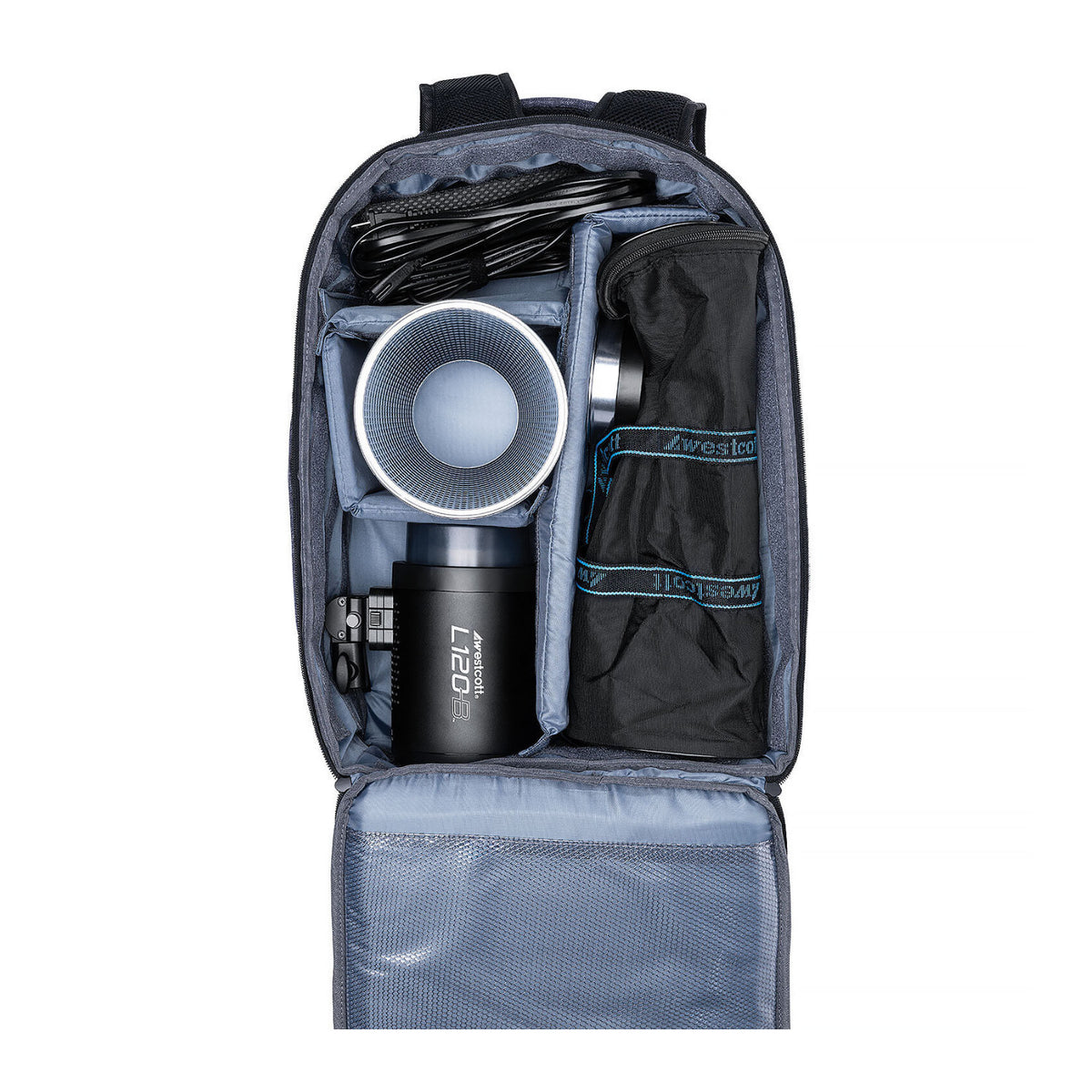 Westcott L120-B Bi-Color LED Monolight (1-Light Backpack Kit) (Open Box)
