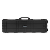 Koah 53-Inch Weatherproof Protective Roller Rifle Hard Case (Black) (Open Box)
