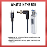 Amaran Peak Portable Battery with Ace E-Lock Bundle with Power Adapter Cable