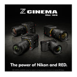 Nikon RED ZR 6K 24.5MP Cinema Camera Bundle with Bag, 64GB Memory Card & Reader