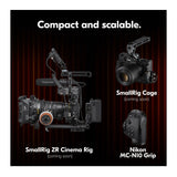 Nikon RED ZR 6K 24.5MP Cinema Camera Bundle with Bag, 64GB Memory Card & Reader