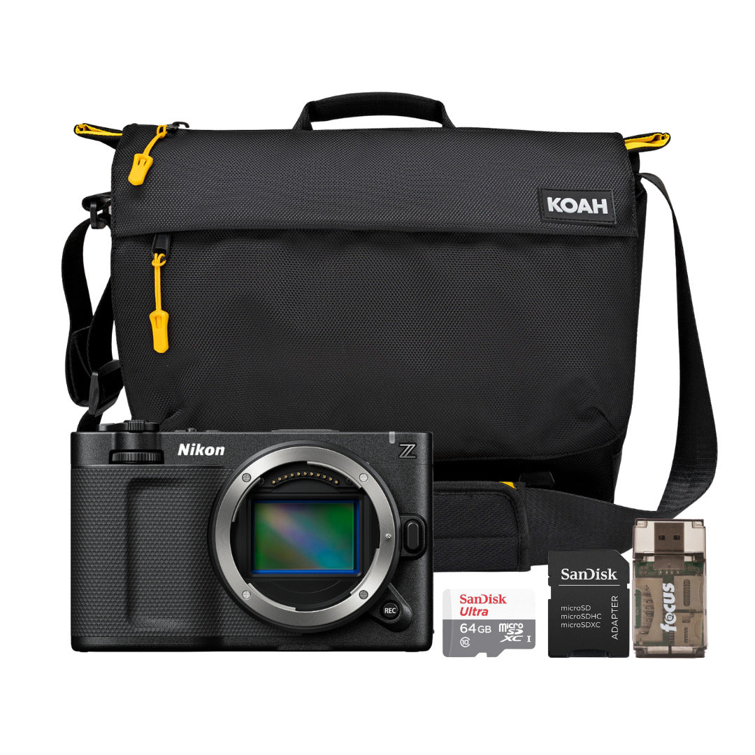 Nikon RED ZR 6K 24.5MP Cinema Camera Bundle with Bag, 64GB Memory Card & Reader