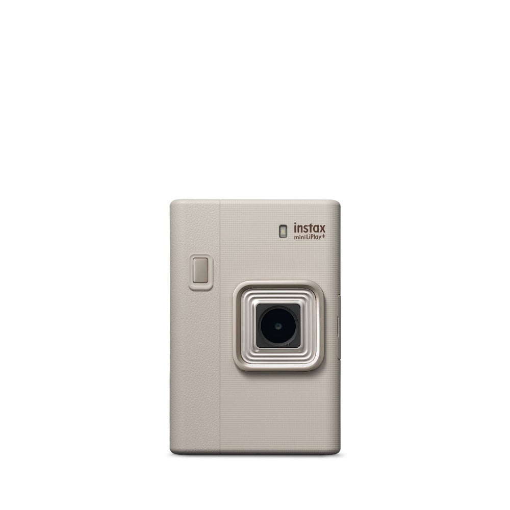 Fujifilm Instax Mini LiPlay+ Hybrid Instant Camera and Printer (Sand Beige) (Open Box)