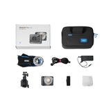 Amaran Ray 60c with Portable Battery, Fresnel Light Modifier, Reflector Bundle