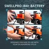 SwellPro IB4+ 4500mAh Intelligent Battery for SplashDrone 4 Plus (SD4+) Drone