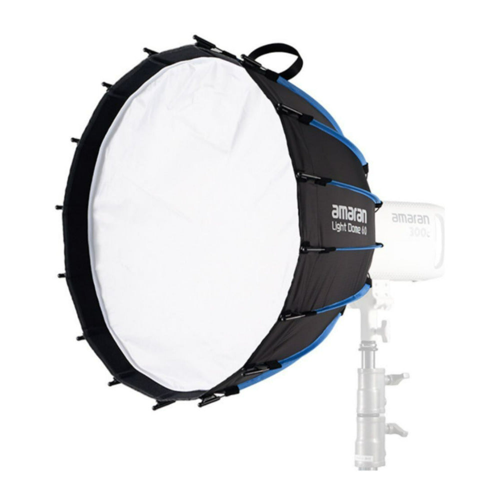 Amaran Ray 60c Full-Color RGB LED Video Light and Bowens Mount Softbox Bundle