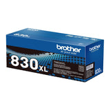 Brother TN830XL Black High Yield Printer Toner Cartridge - Up to 3,000 Pages