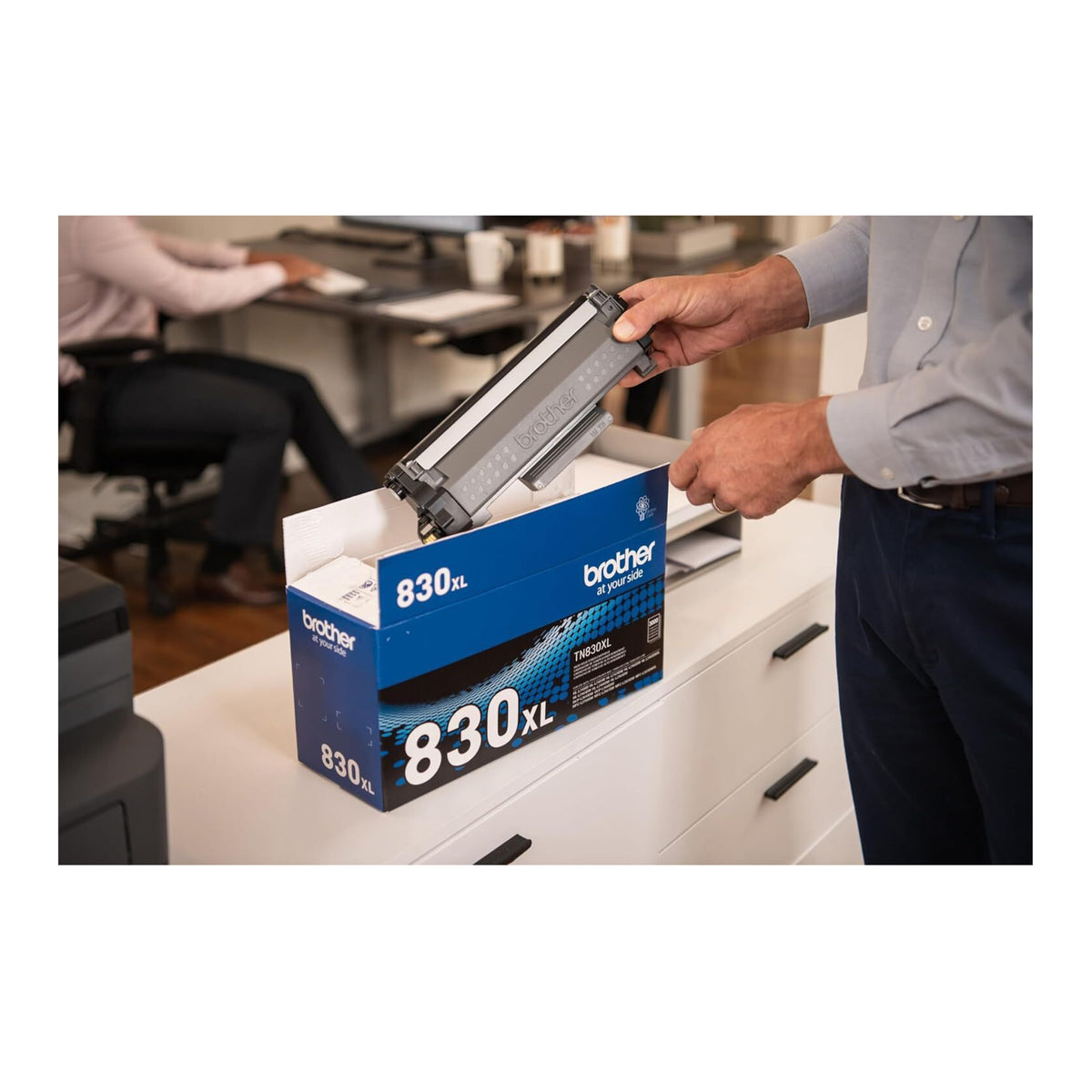 Brother TN830XL Black High Yield Printer Toner Cartridge - Up to 3,000 Pages