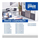 Brother Genuine TN6602PK High-Yield Black Toner Cartridge (Twin Pack)