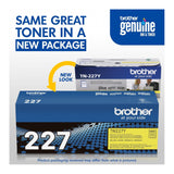 Brother TN227Y High Yield Toner Cartridge -  Up to 2,300 Pages (Yellow)