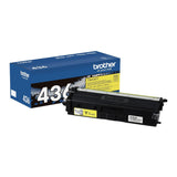 Brother TN436Y Super High Yield Toner Cartridge - Up to 6,500 Pages (Yellow)
