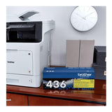Brother TN436Y Super High Yield Toner Cartridge - Up to 6,500 Pages (Yellow)