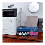 Brother TN436Y Super High Yield Toner Cartridge - Up to 6,500 Pages (Magenta)