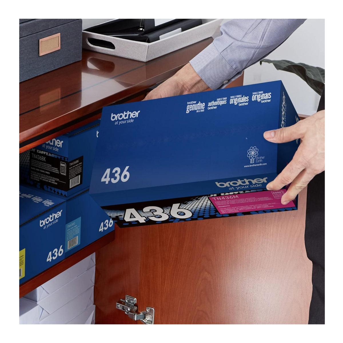 Brother TN436Y Super High Yield Toner Cartridge - Up to 6,500 Pages (Magenta)