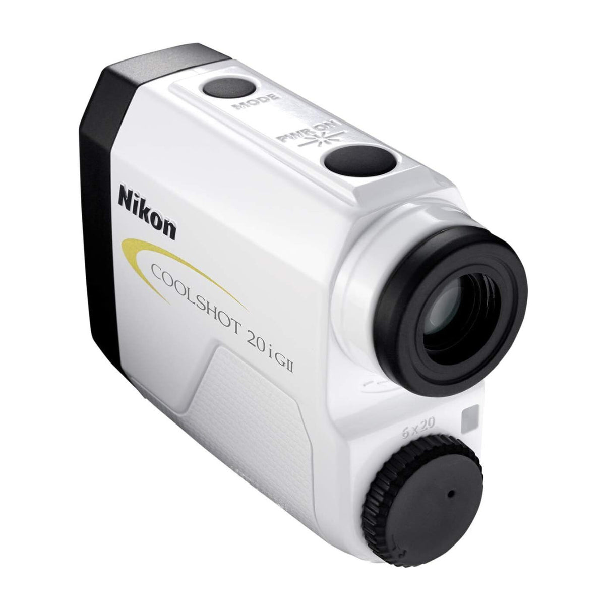 Nikon COOLSHOT 20i GII 6x Golf Laser Rangefinder (White, Certified Refurbished)