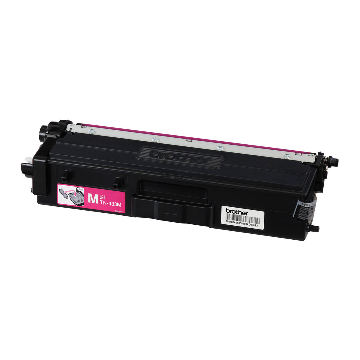Brother TN433M Magenta High-Yield Toner Cartridge (XL)