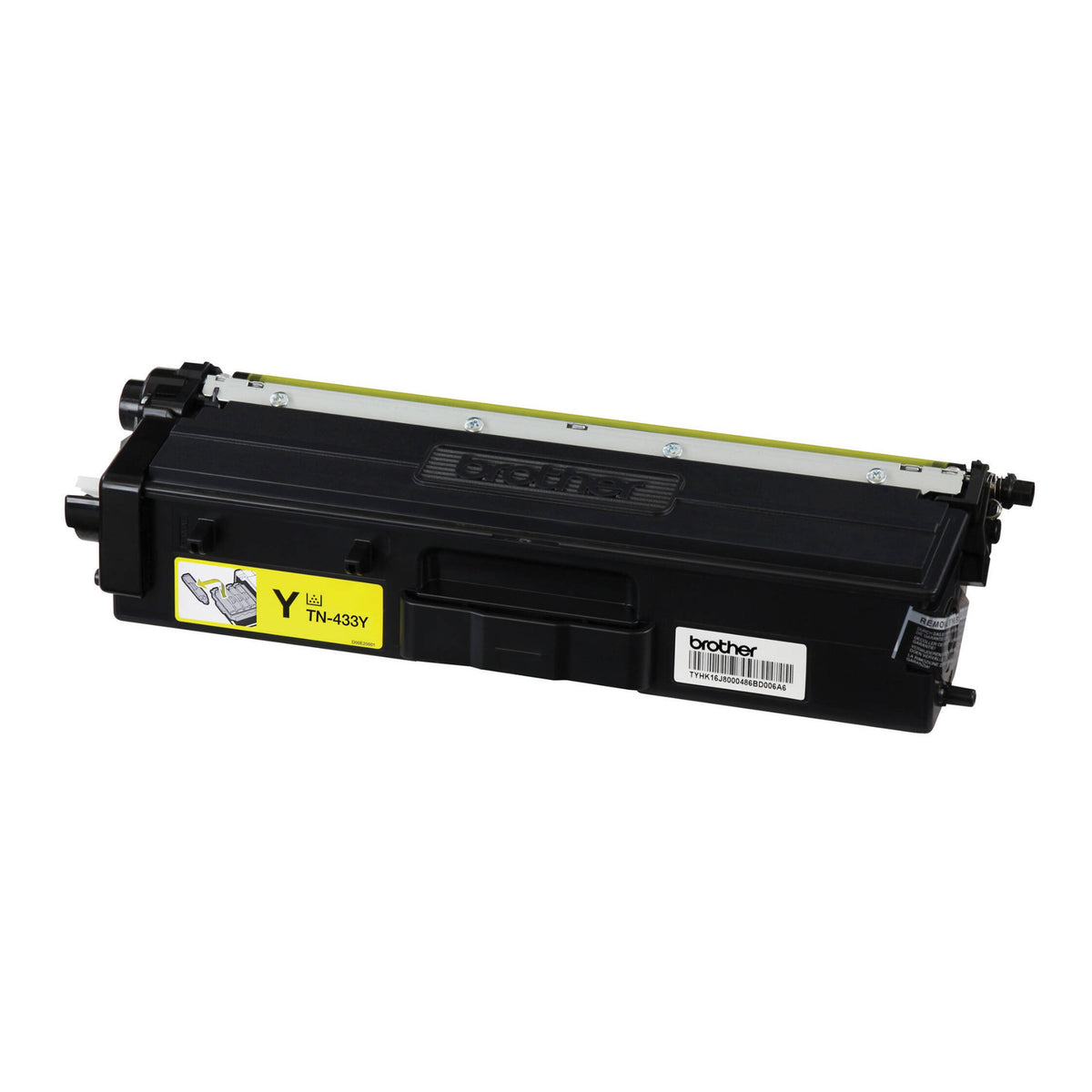 Brother TN433Y Yellow High-Yield Toner Cartridge (XL)
