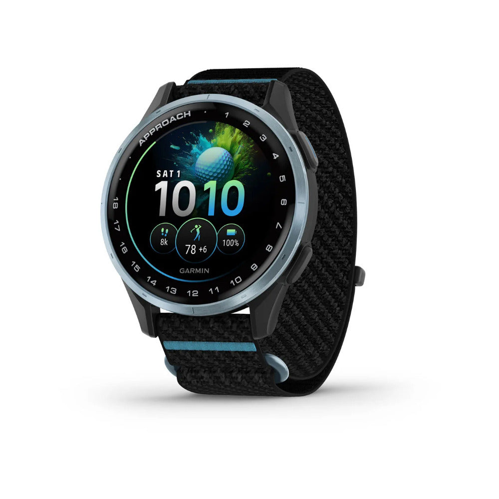 Garmin Approach J1 GPS Golf Watch (Cloud Blue Aluminum/Azure ComfortFit Band)