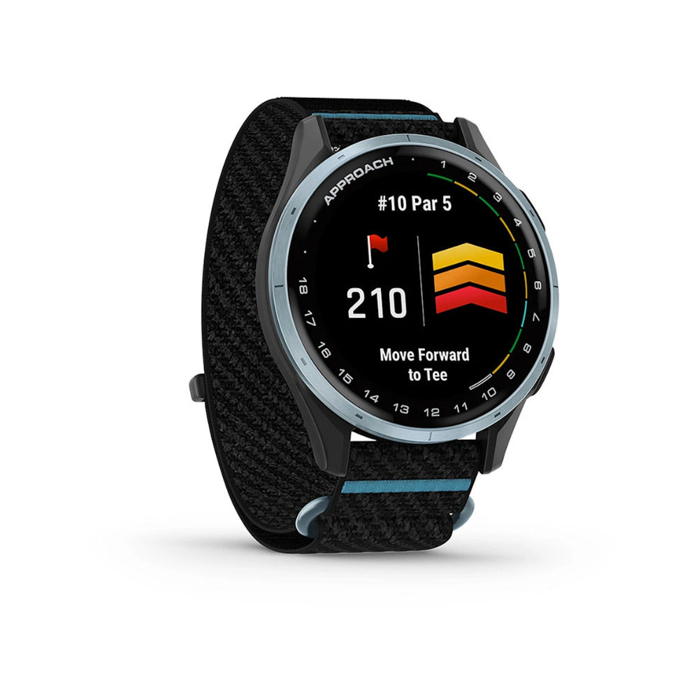 Garmin Approach J1 GPS Golf Watch (Cloud Blue Aluminum/Azure ComfortFit Band)