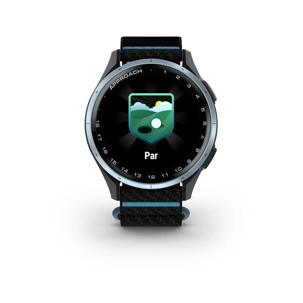 Garmin Approach J1 GPS Golf Watch (Cloud Blue Aluminum/Azure ComfortFit Band)