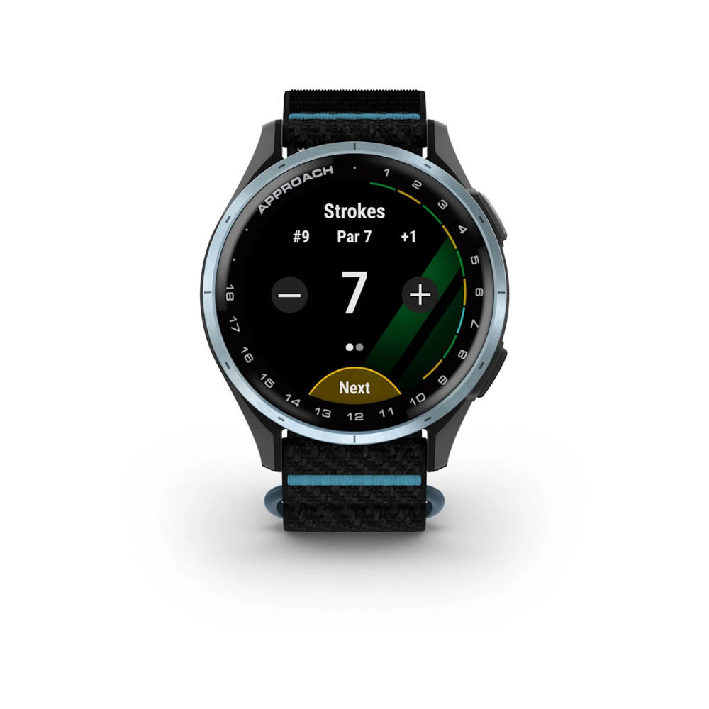 Garmin Approach J1 GPS Golf Watch (Cloud Blue Aluminum/Azure ComfortFit Band)