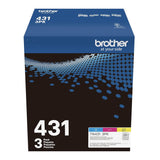 Brother TN4313PK Standard Yield Toner Cartridge - 3 Pack (Cyan, Magenta, Yellow)