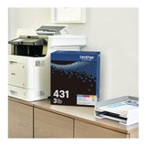 Brother TN4313PK Standard Yield Toner Cartridge - 3 Pack (Cyan, Magenta, Yellow)