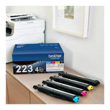 Brother TN2234PK Toner Cartridge - 4 Pack (Black, Cyan, Magenta, Yellow)