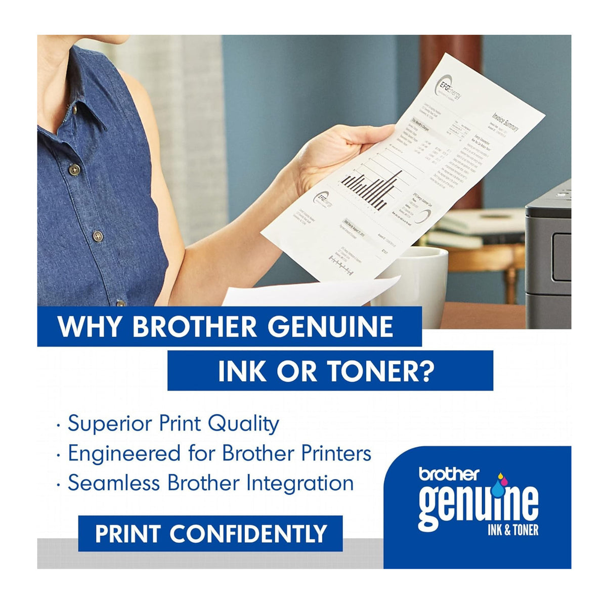 Brother TN850 High-Yield Black Toner Cartridge Twin Pack (TN8502PK)