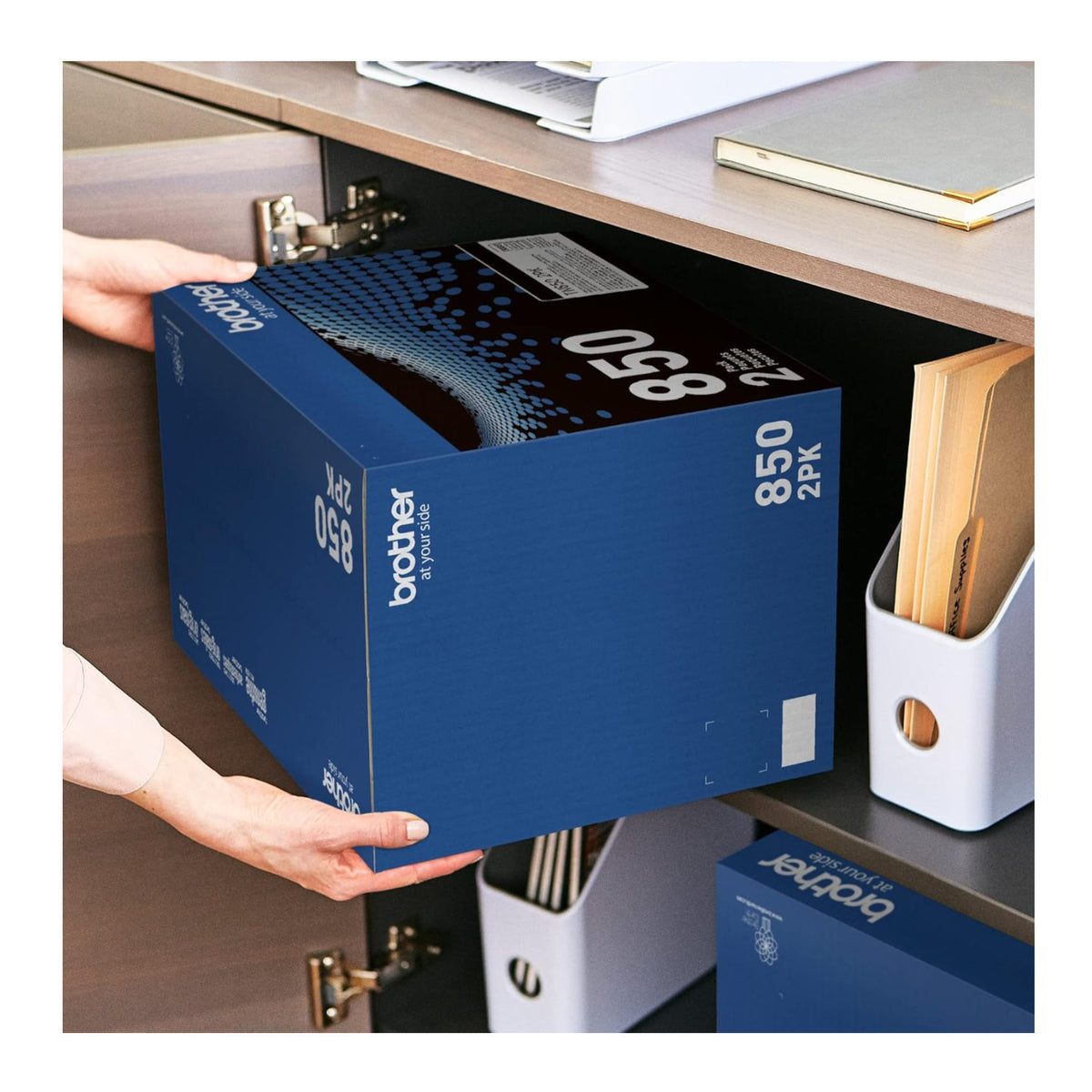 Brother TN850 High-Yield Black Toner Cartridge Twin Pack (TN8502PK)
