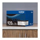 Brother Genuine TN920XL High-Yield Black Toner Cartridge 2-Pack (12,000 PPC)