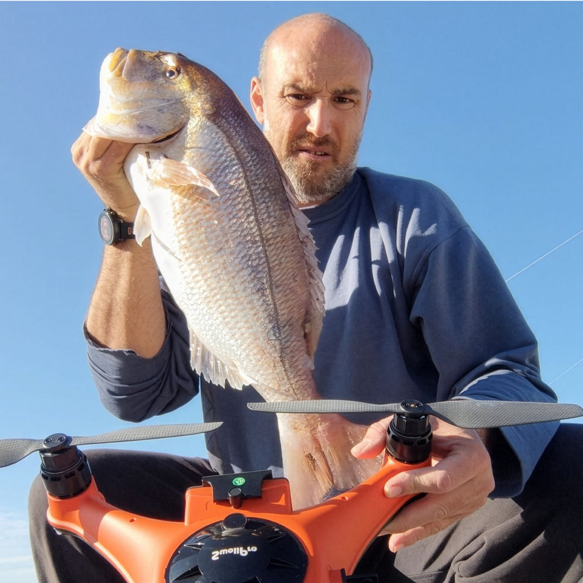 SwellPro Fisherman FD3 Waterproof Fishing Drone with 4K Camera and Accessories