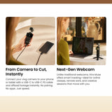 Xtra Muse Gimbal Action Camera with 4K/60fps Video Recording and Smart Tracking